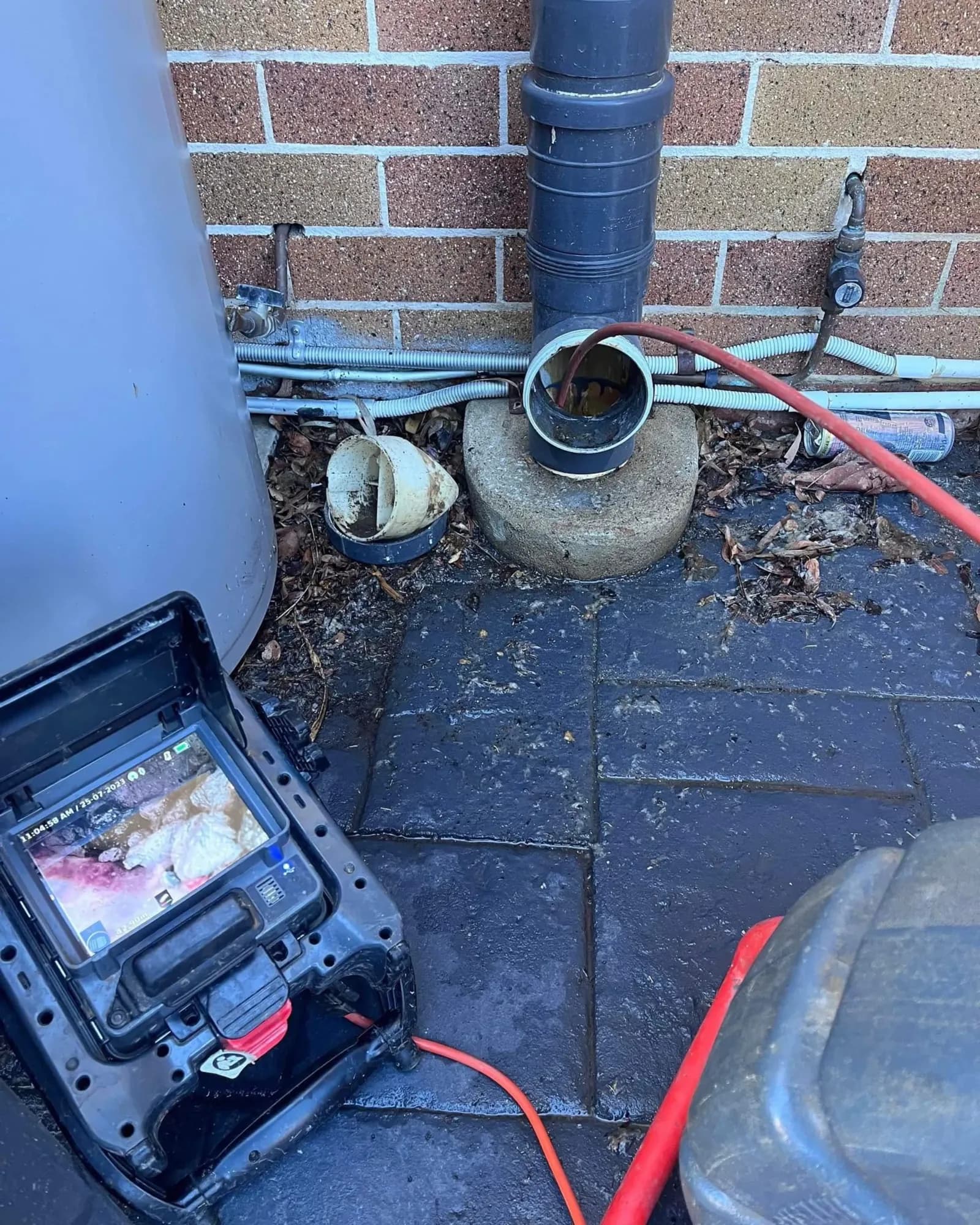 Plumbing work typical of Alexandra Hills